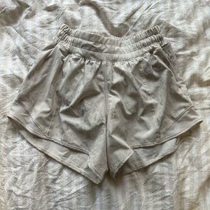 Marble pattern lululemon shorts